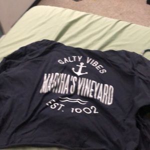 martha’ vineyard cropped sweater